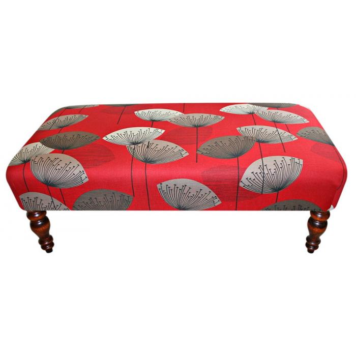 Dandelion clocks bench footstool.jpg